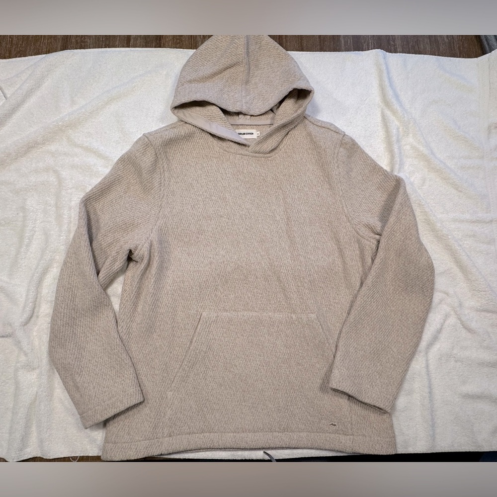 Taylor Stitch Nomad wool hoodie size 38